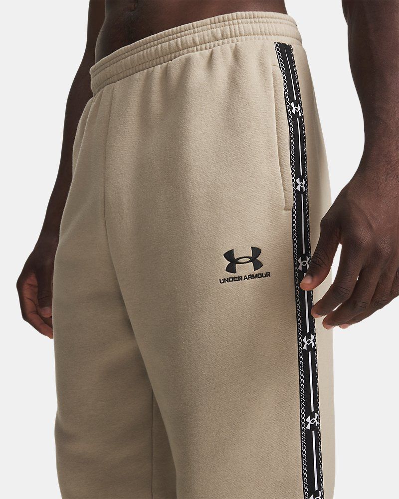 UA Icon Fleece Taped Men's Joggers — view 12