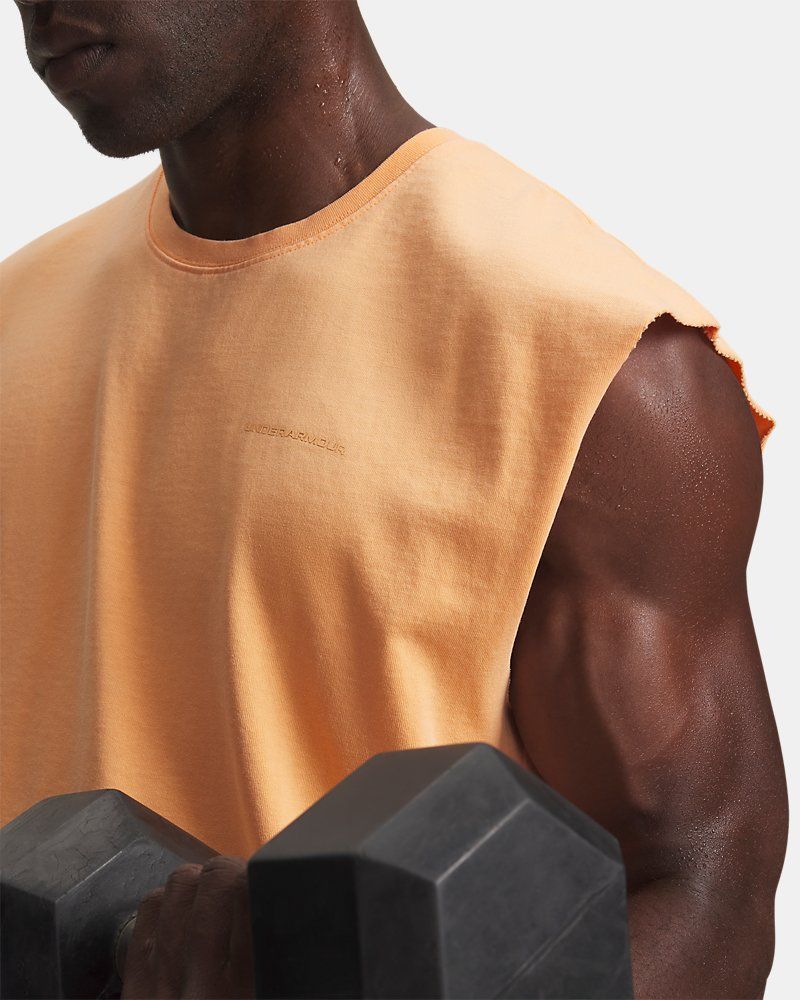UA Icon Heavyweight Cotton Men's Tank — view 39