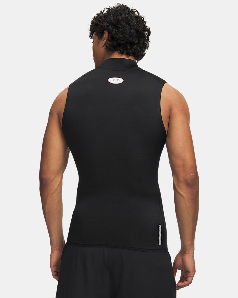 HeatGear® Elite Men's Sleeveless Mock — view 5