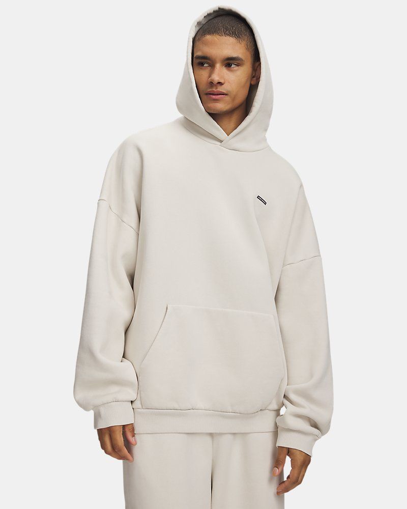 UA Icon Heavyweight Fleece Washed Men's Hoodie — view 4