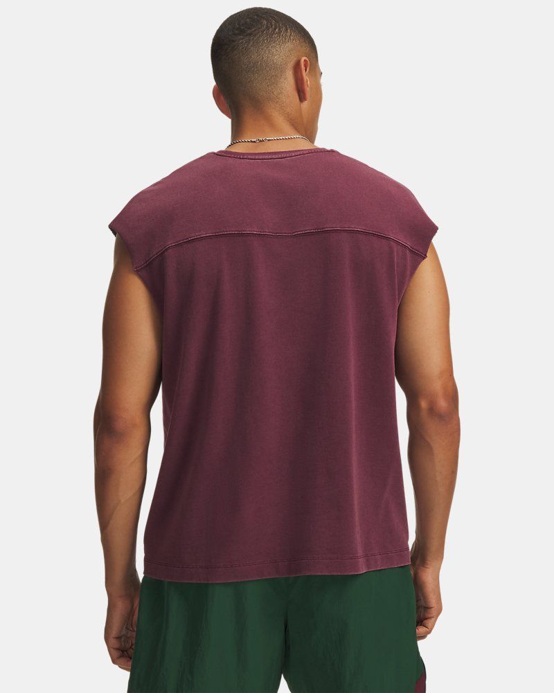 UA Icon Heavyweight Cotton Men's Tank — view 26
