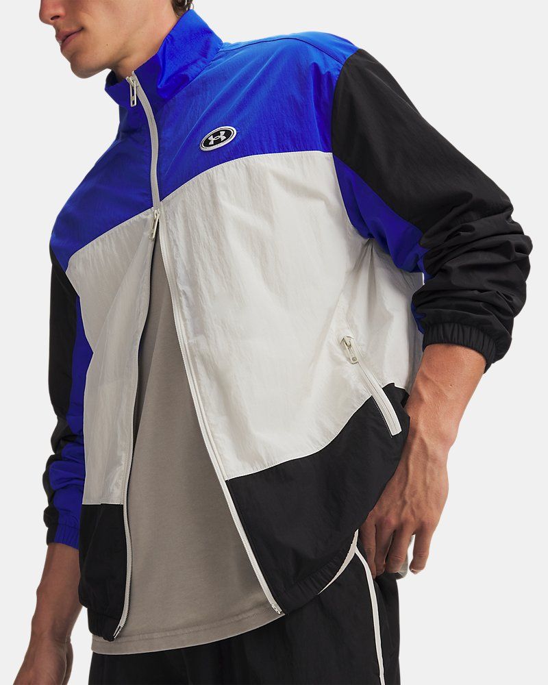 UA Icon Woven Track Men's Full Zip — view 3