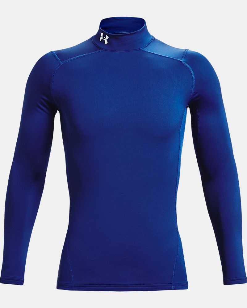 ColdGear® Men's Compression Mock Long Sleeve — view 25