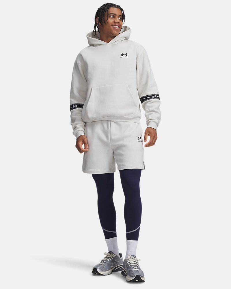 UA Icon Fleece Taped Men's Shorts — view 8