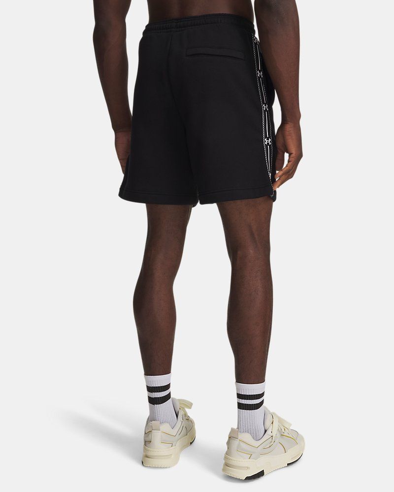 UA Icon Fleece Taped Men's Shorts — view 3
