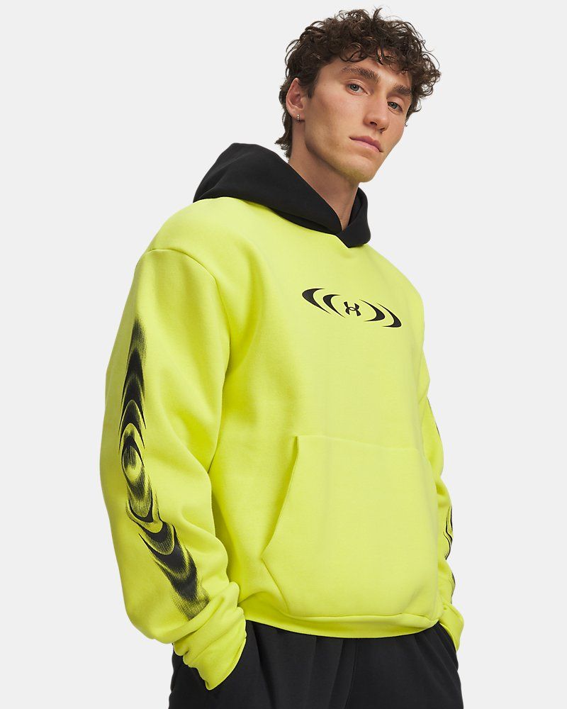 UA Icon Fleece Graphic Men's Hoodie — view 4
