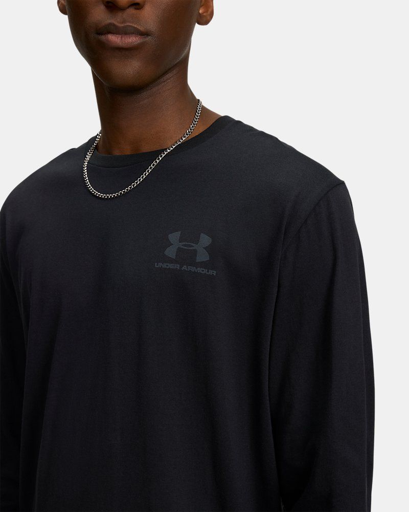 UA Left Chest Men's Long Sleeve — view 3