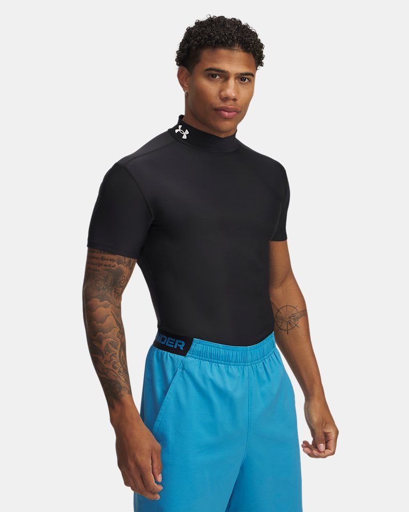 HeatGear® OG Compression Men's Mock Short Sleeve — view 5