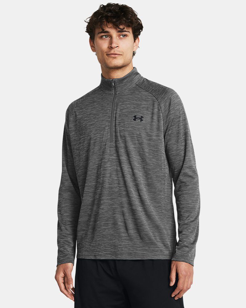 UA Tech™ Textured Men's ½ Zip — view 6