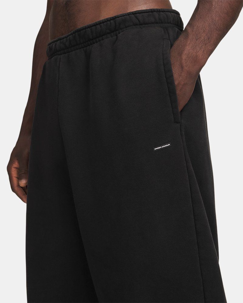 UA Icon Heavyweight Fleece Washed Men's Pants — view 4