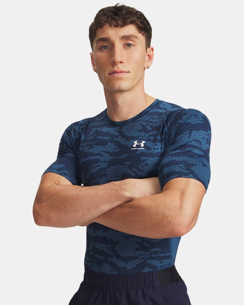 HeatGear® Printed Men's Short Sleeve — view 7