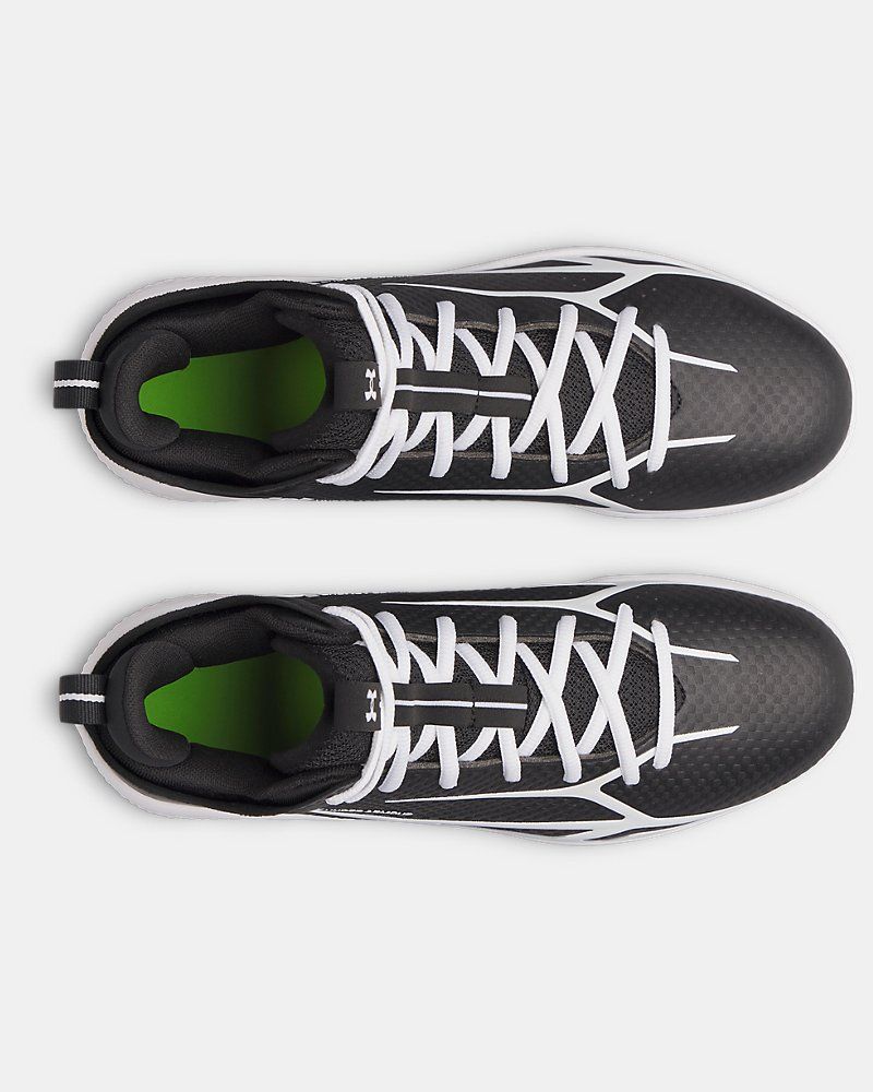 UA Spotlight Mid Football Cleats — view 3