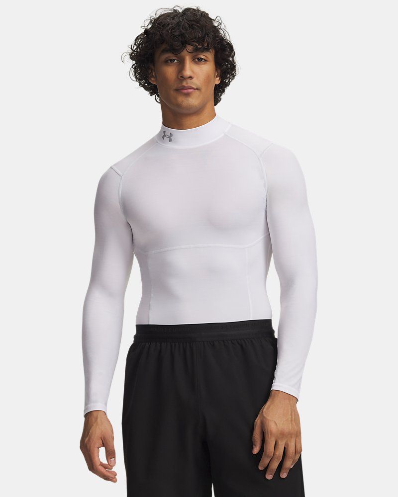 HeatGear® Elite Men's Compression Mock Long Sleeve — view 5