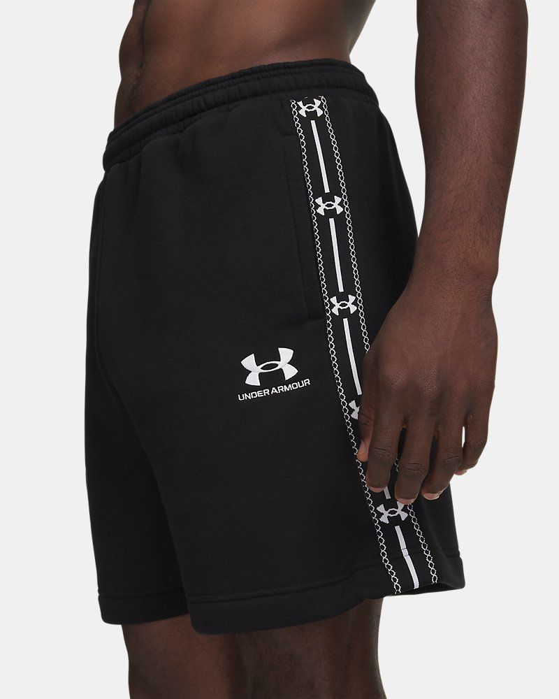 UA Icon Fleece Taped Men's Shorts — view 5