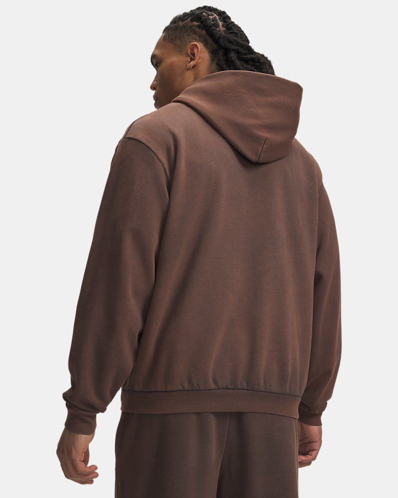 UA Icon Fleece Washed Men's Hoodie — view 13