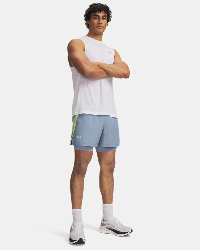 UA Launch Men's 2-in-1 5" Shorts — view 21