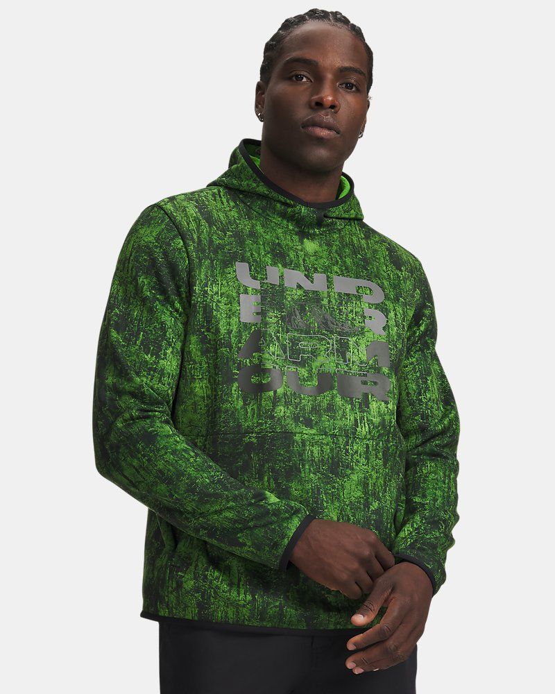 Armour Fleece® Storm Camo Men's Hoodie — view 7