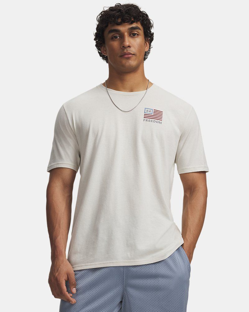 UA Freedom Left Chest Men's Short Sleeve — view 3