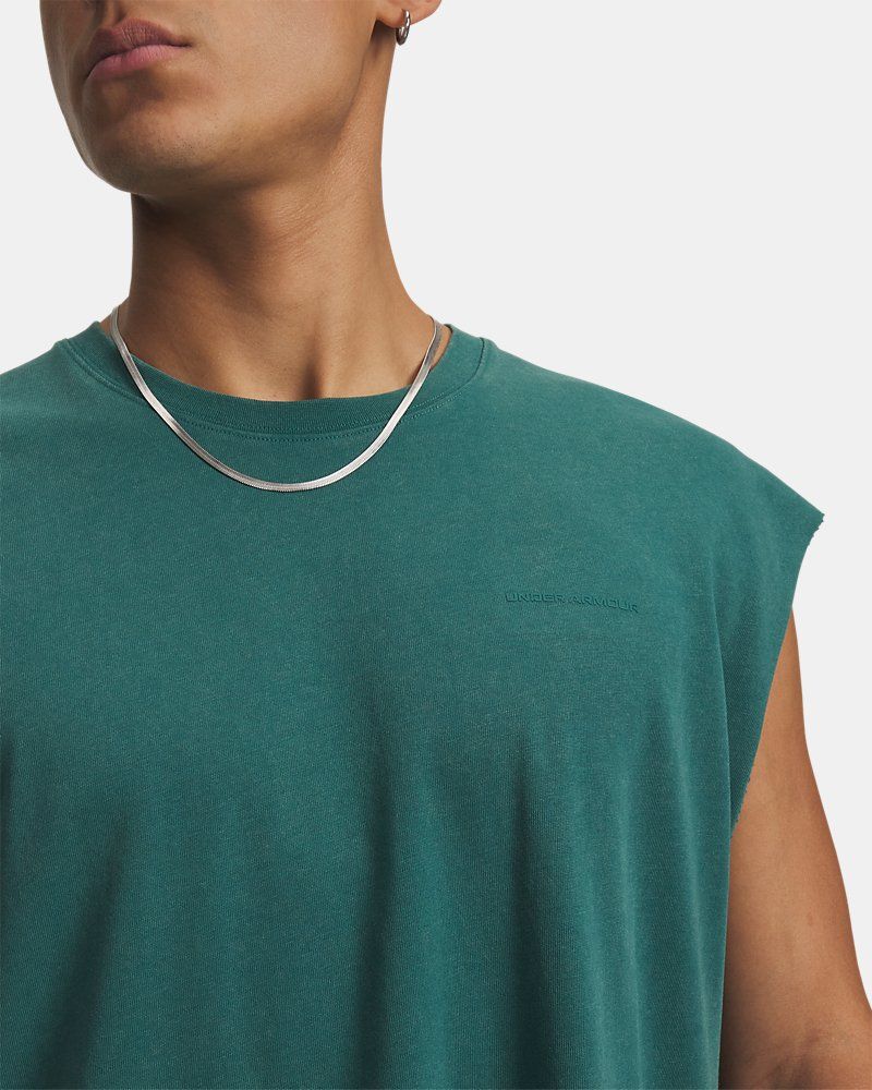 UA Icon Heavyweight Cotton Men's Tank — view 33