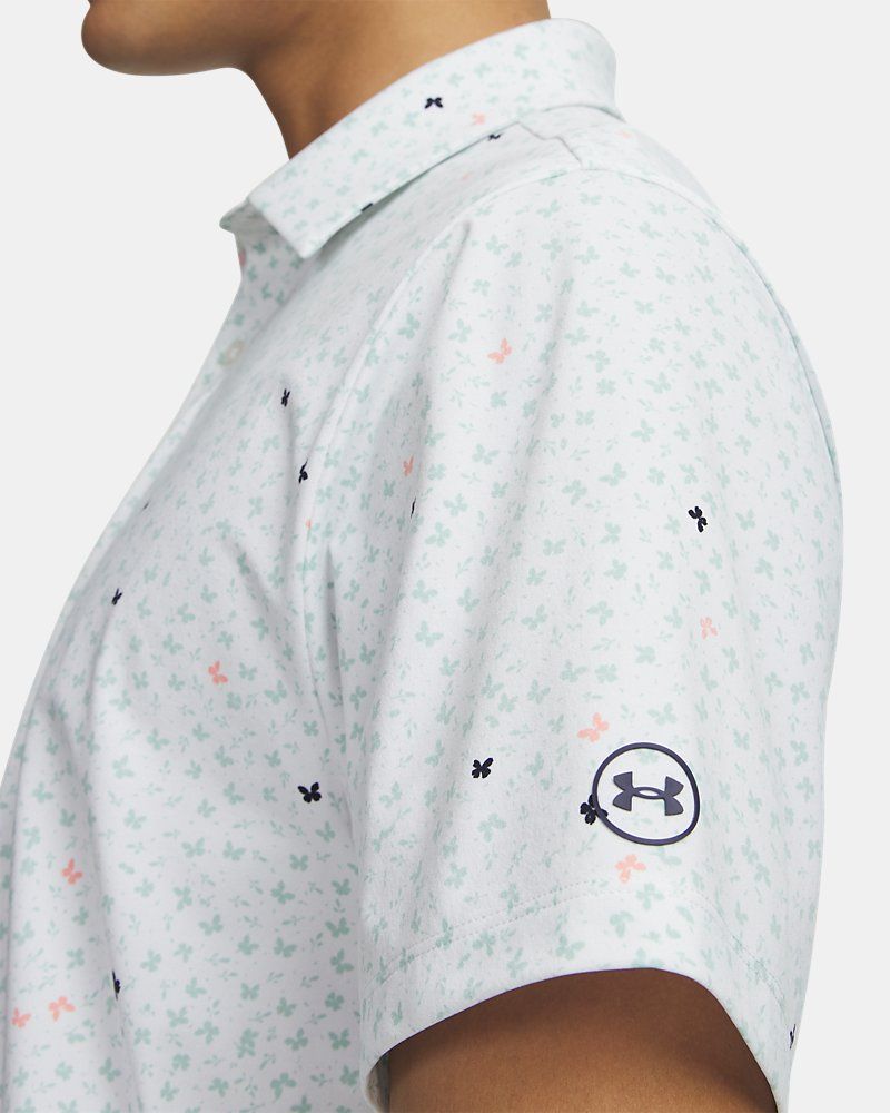 UA ArmourDry Printed Men's Polo — view 18
