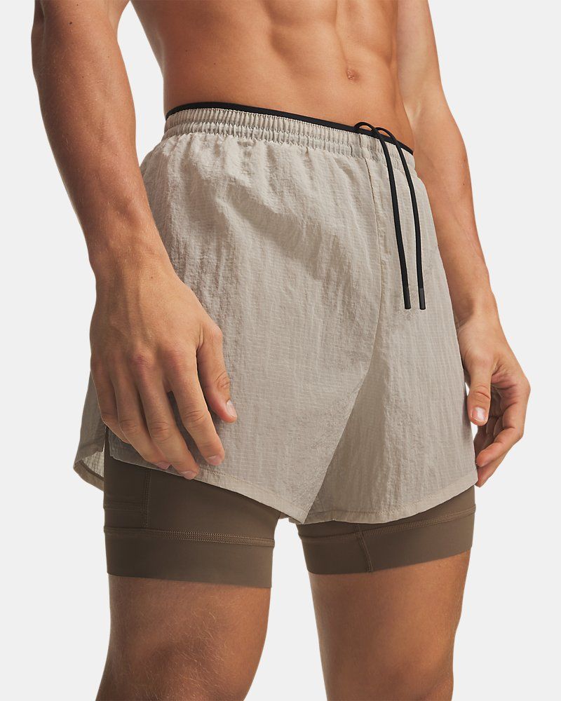 UA HB Run Men's 2-in-1 Shorts — view 4