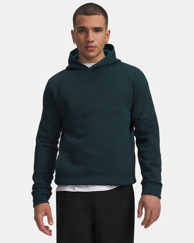 Armour Fleece® Twist Emboss Men's Hoodie — view 13