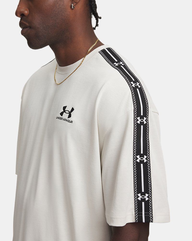UA Icon Heavyweight Taped Men's Short Sleeve — view 6