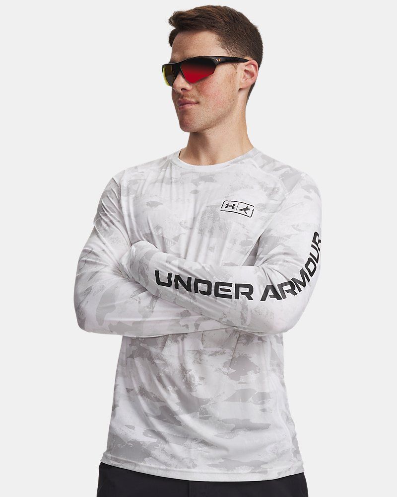 UA x BlacktipH Fish Elite Camo Men's Crew