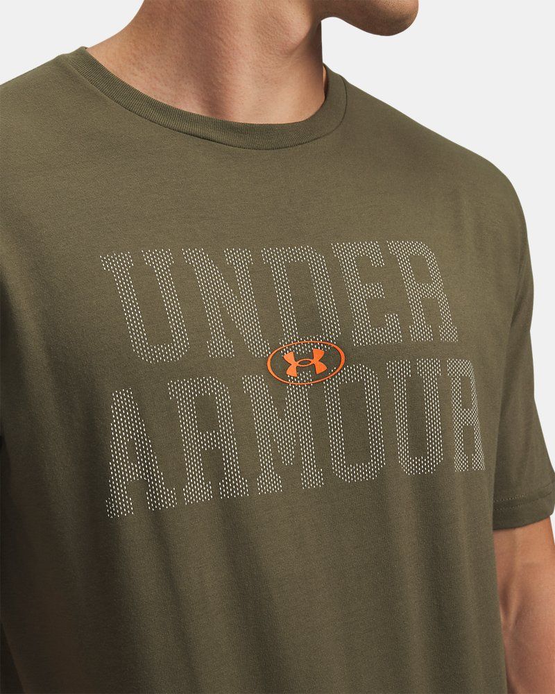 UA Mesh Wordmark Men's Short Sleeve — view 6