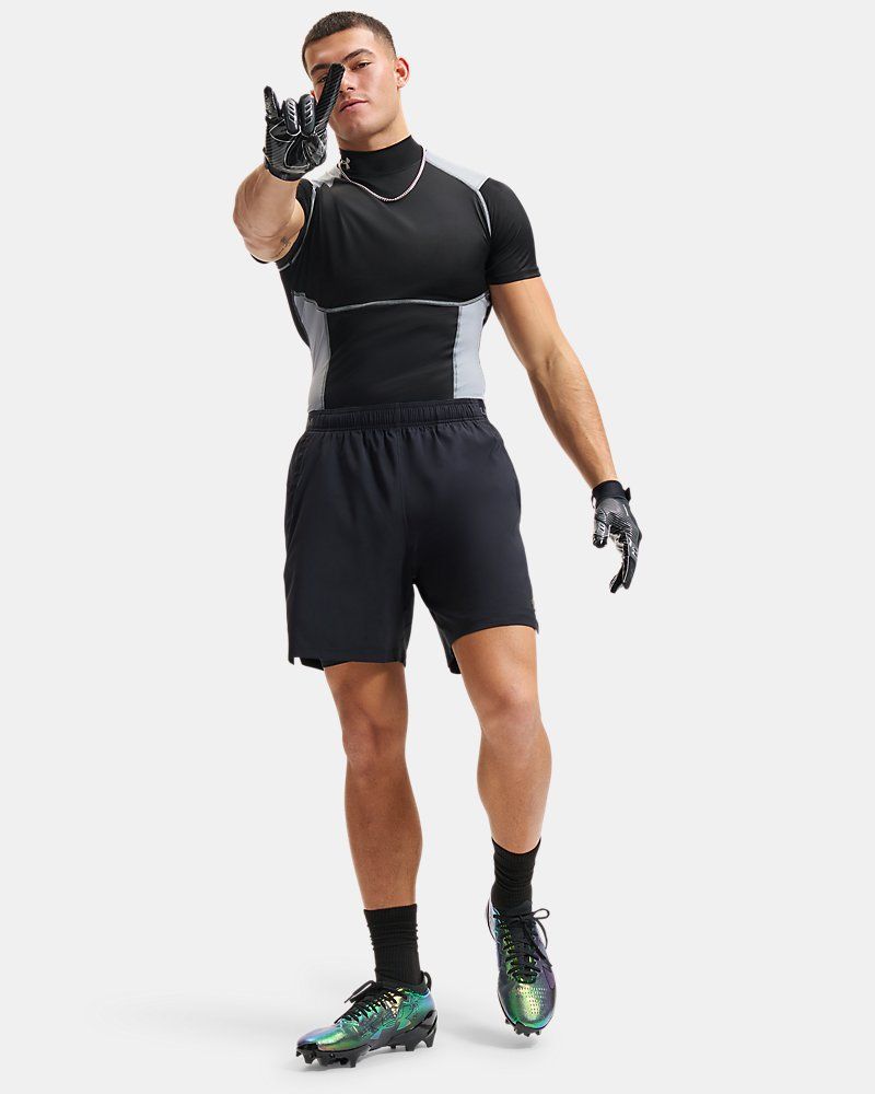 HeatGear® Elite Men's Compression Mock Short Sleeve — view 4