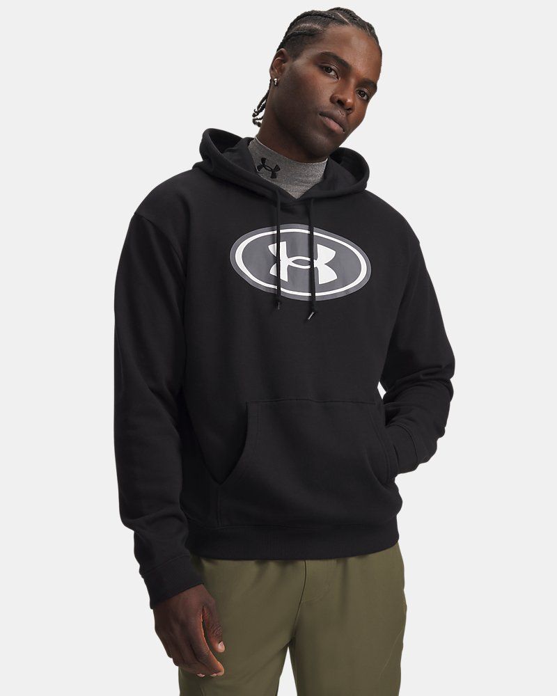 UA Rival Fleece Branded Men's Hoodie