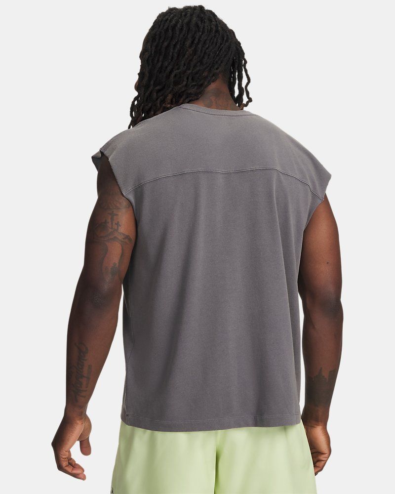UA Icon Heavyweight Cotton Men's Tank — view 29
