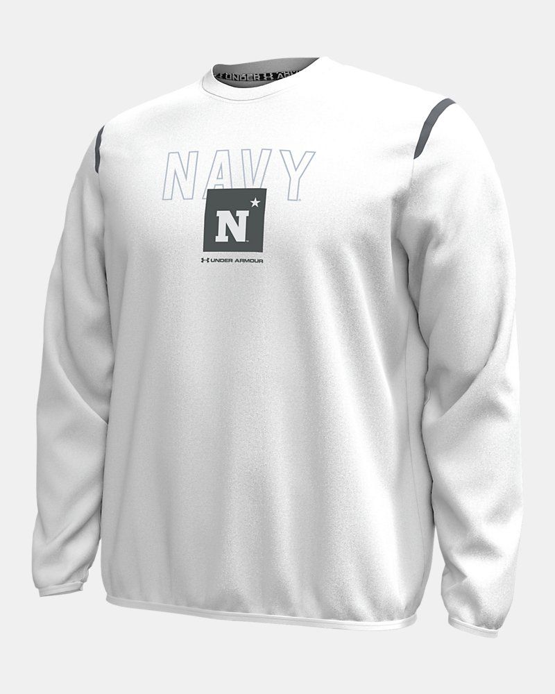 UA Unstoppable Fleece Collegiate Men's Crew — view 3