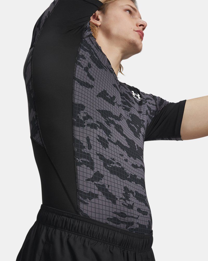 HeatGear® Printed Men's Short Sleeve — view 3