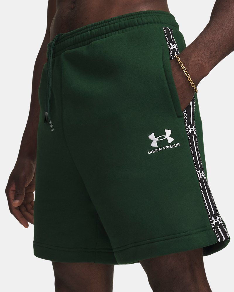 UA Icon Fleece Taped Men's Shorts — view 13