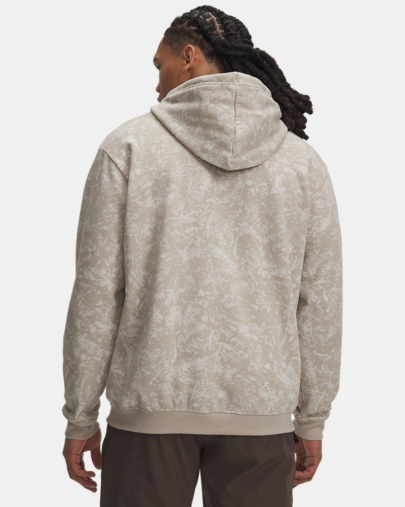 UA Rival Fleece Printed Men's Hoodie — view 5