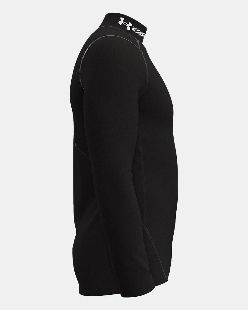 ColdGear® Collegiate Men's Long Sleeve Fitted Mock — view 4