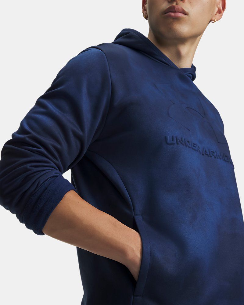 Armour Fleece® Print Emboss Men's Hoodie — view 6