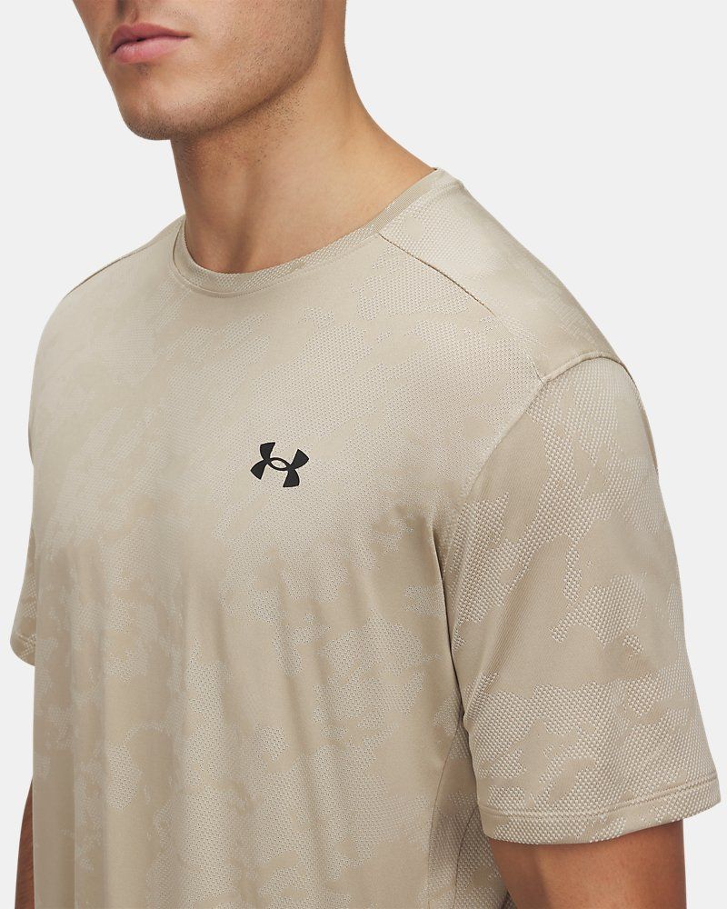 UA Tech™ Vent Jacquard Men's Short Sleeve — view 3