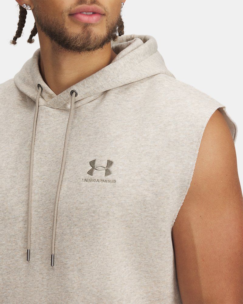 UA Icon Fleece Men's Sleeveless Hoodie — view 21