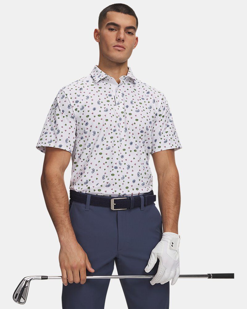 UA ArmourDry Printed Men's Polo