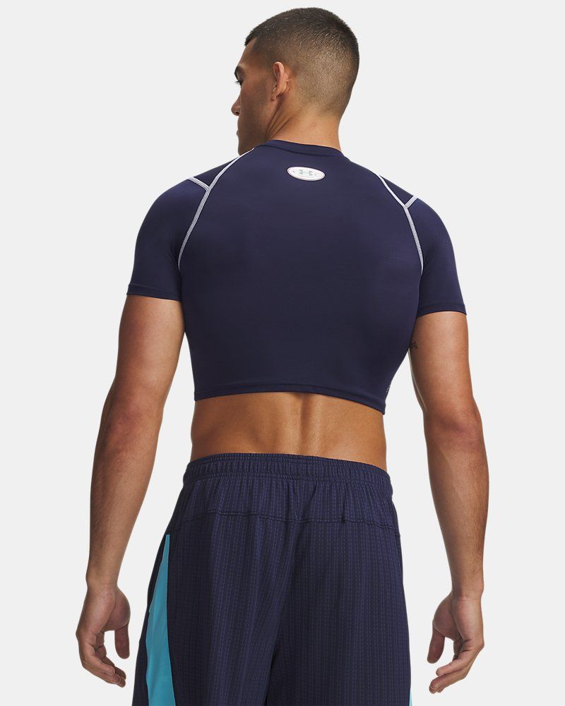 HeatGear® Elite Men's Compression Crop Short Sleeve — view 8