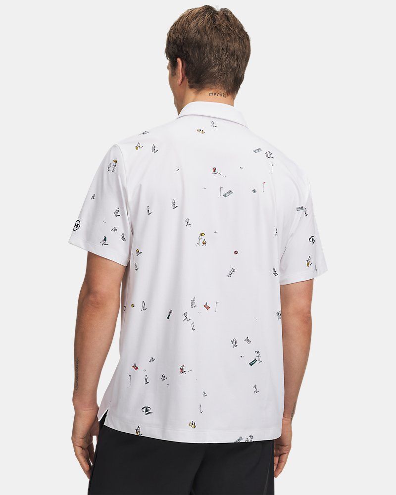 UA ArmourDry Printed Men's Polo — view 21