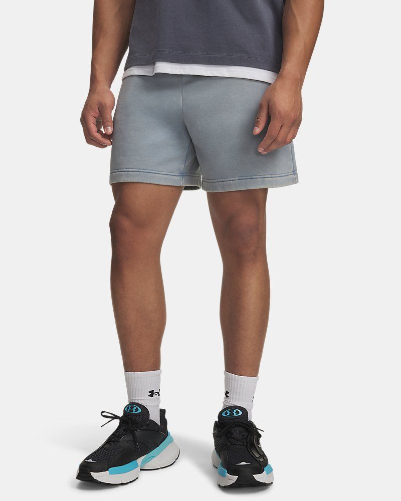 UA Icon Fleece Wash Men's Shorts — view 9