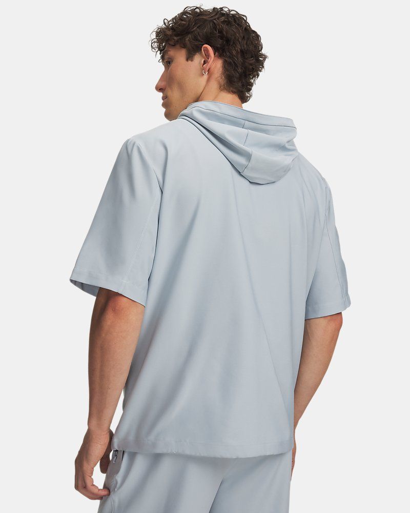 UA Unstoppable Woven Men's Short Sleeve Jacket — view 5