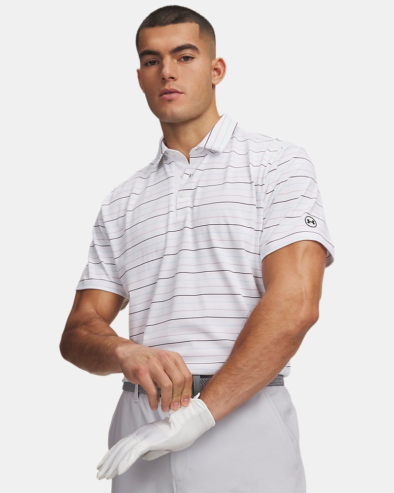 UA ArmourDry Stripe Men's Polo