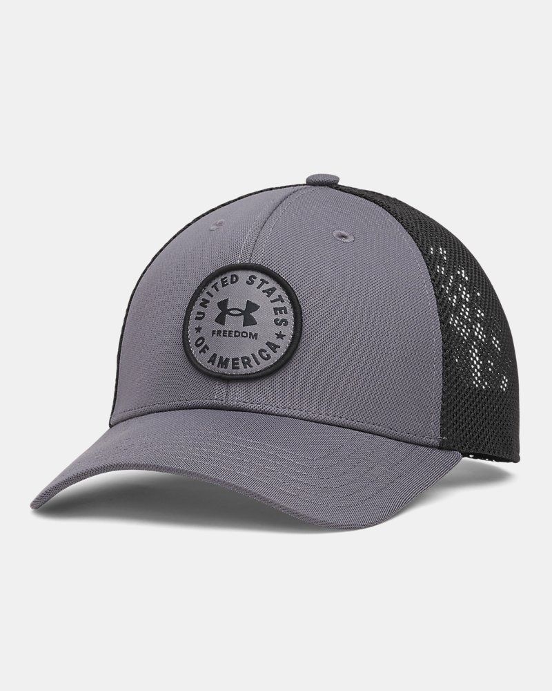 UA Freedom Mid Men's Trucker Hat — view 7