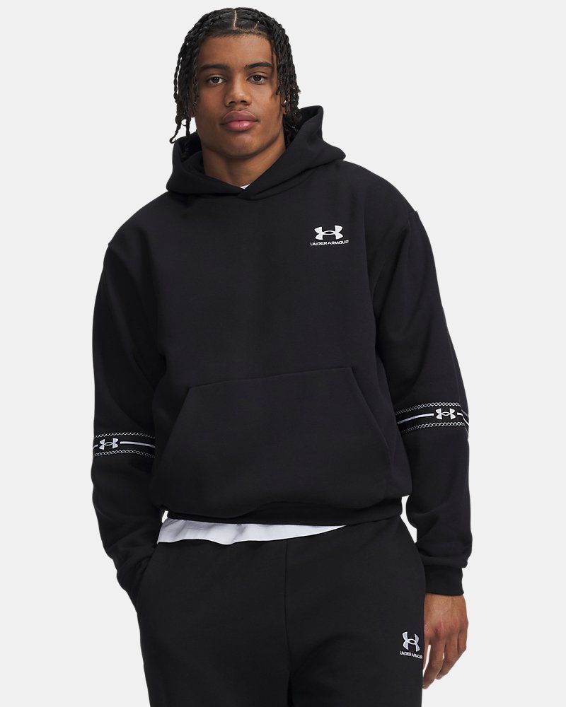 UA Icon Fleece Taped Men's Hoodie