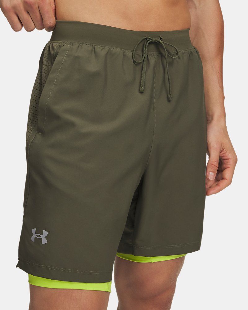 UA Launch Men's 2-in-1 7" Shorts — view 18