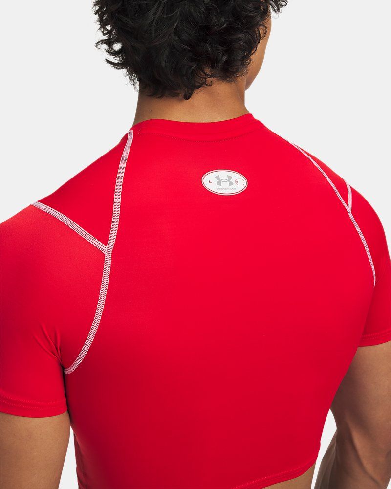 HeatGear® Elite Men's Compression Crop Short Sleeve — view 12